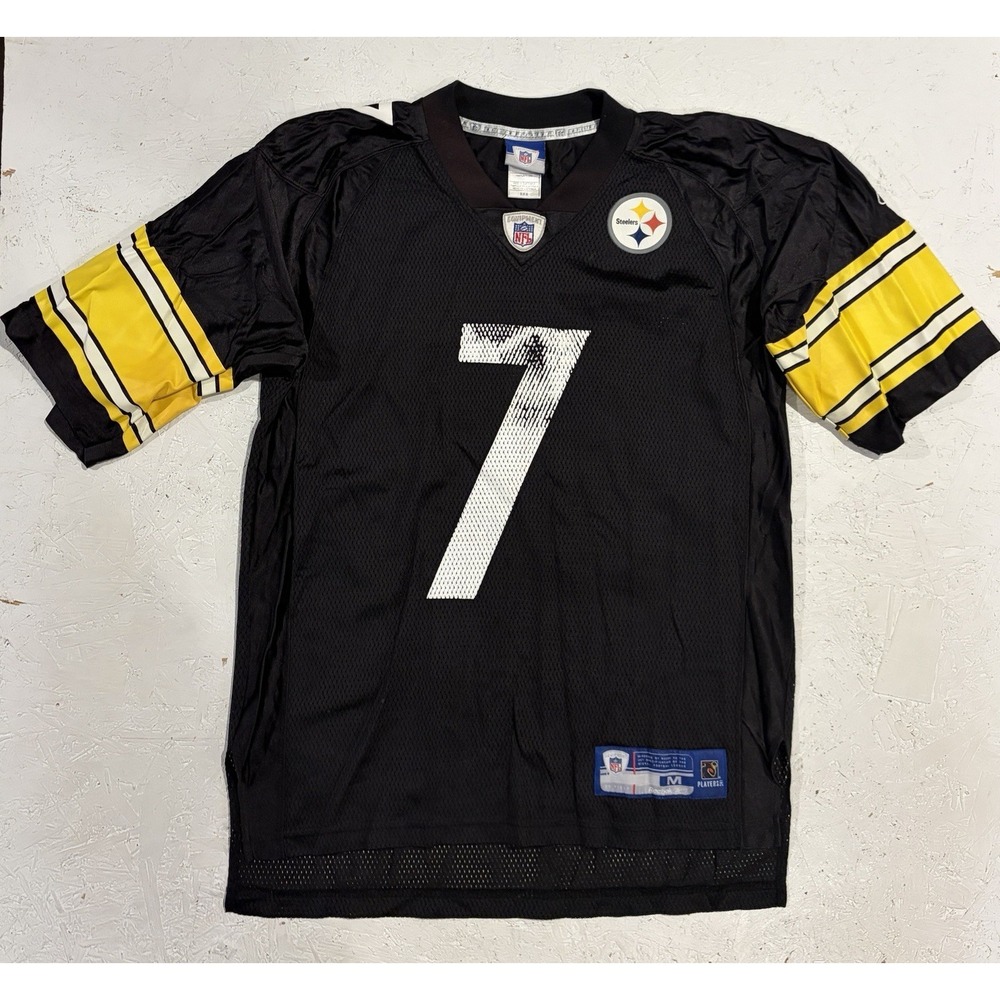 Pittsburgh Steelers Ben Roethlisberger #7 Jersey Reebok On Field NFL Adult M